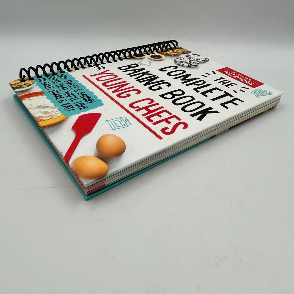 America's Test Kitchen Baking Book Spiral Bound EUC